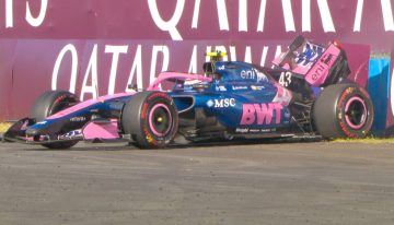 Franco Colapinto habló sobre el accidente en la práctica del GP de Hungría de Fórmula 1: “No fue un buen día”