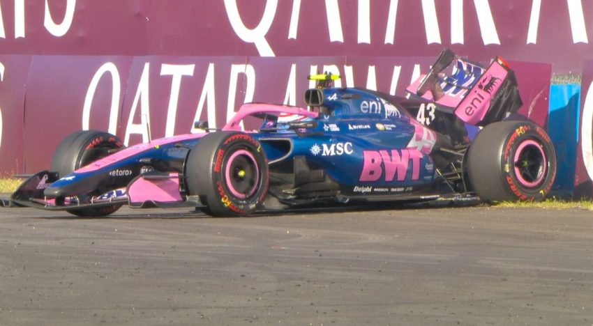 Franco Colapinto habló sobre el accidente en la práctica del GP de Hungría de Fórmula 1: “No fue un buen día”