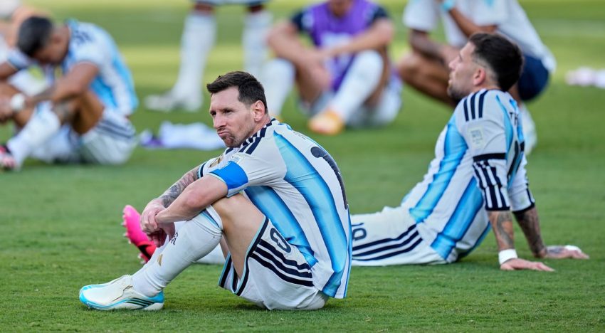 La llamativa arenga de Lionel Messi antes de la final contra España que causó revuelo: “Olvidémonos de todo”