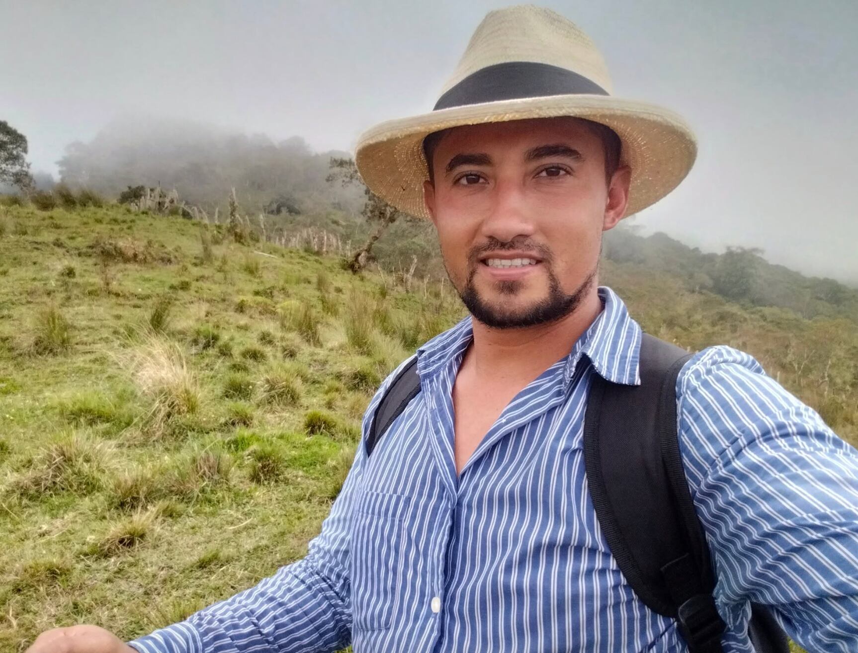 William Cañas Velasco, quien trabajaba como carnicero en Bogotá. (Foto: Facebook / William Cañas Velasco)