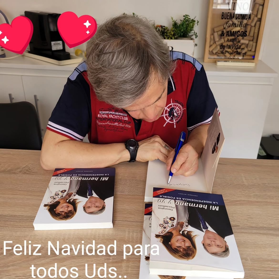 Georgina contó la historia de su hermano en el libro Mi hermano y yo. La independencia es posible