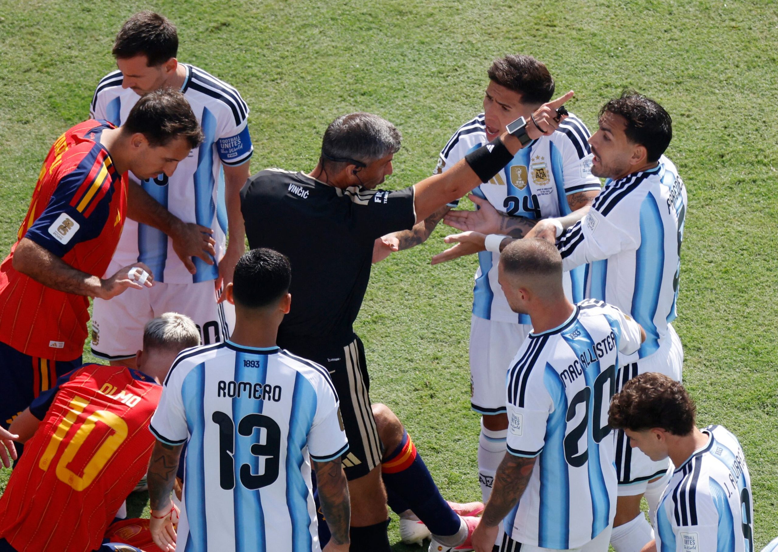 El árbitro se mostró conforme con el trabajo realizado en la final del Mundial (Foto:  REUTERS/Brian Snyder)