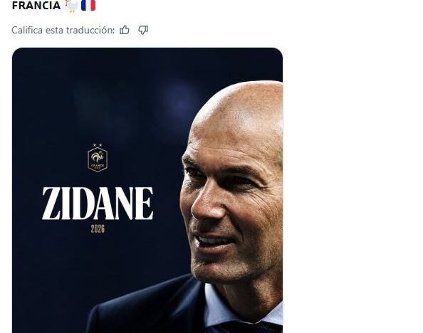 Zinedine Zidane fue presentado como nuevo entrenador de la selección de Francia tras el ciclo de 14 años de Didier Deschamps