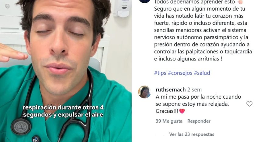 Aurelio Rojas, cardiólogo, sobre cómo controlar las palpitaciones: “Todos deberíamos aprender esto”