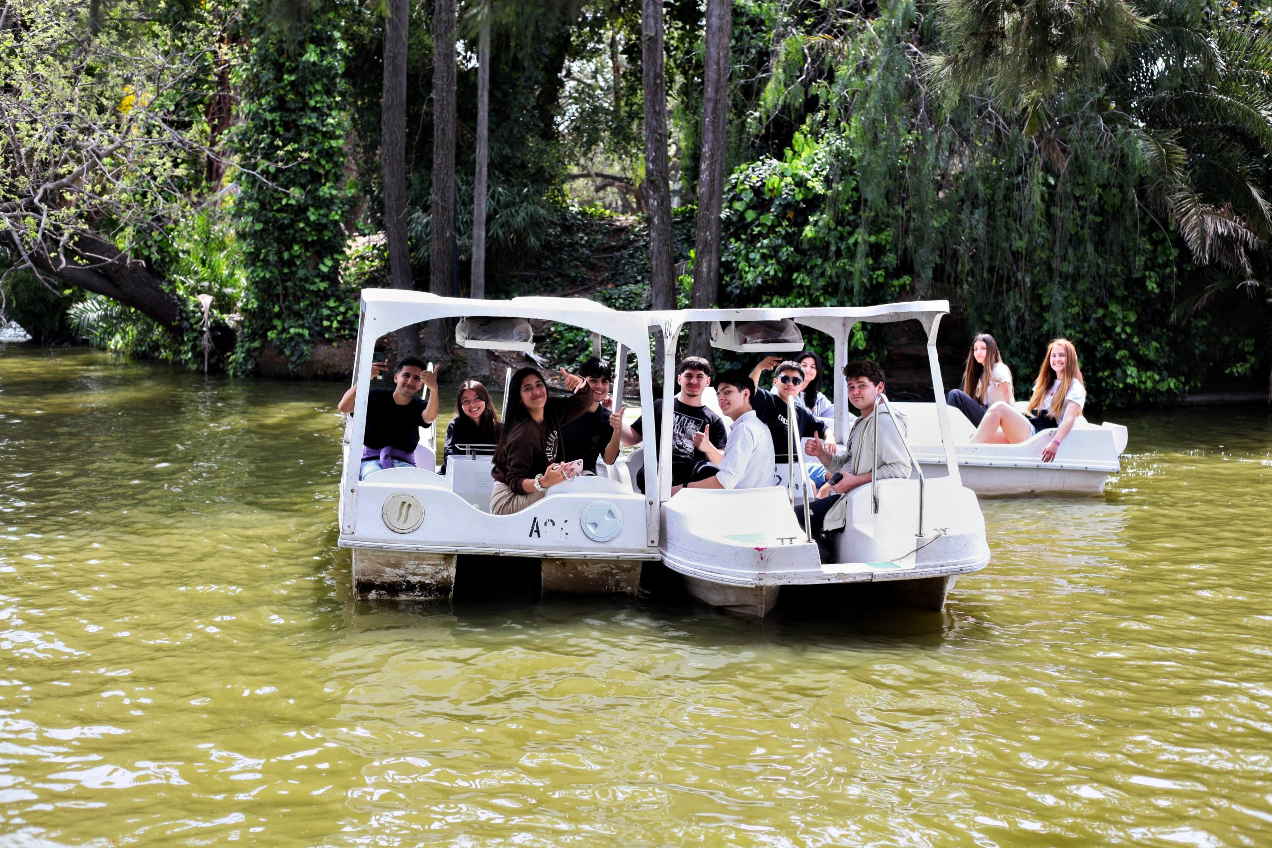 Los bosques de Palermo son un espacio ideal para tener actividades al aire libre
