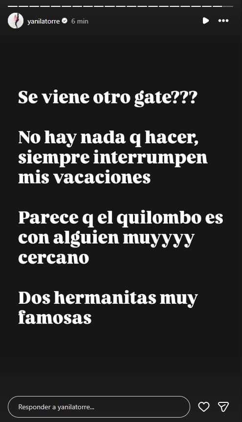 El picante mensaje de Yanina Latorre en medio de una supuesta interna entre Wanda y Zaira Nara. (Foto: Instagram /yanilatorre)