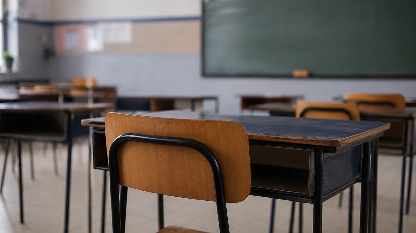 El episodio de violencia ocurrió en una escuela en la India. (Foto: ilustrativa generada con IA)