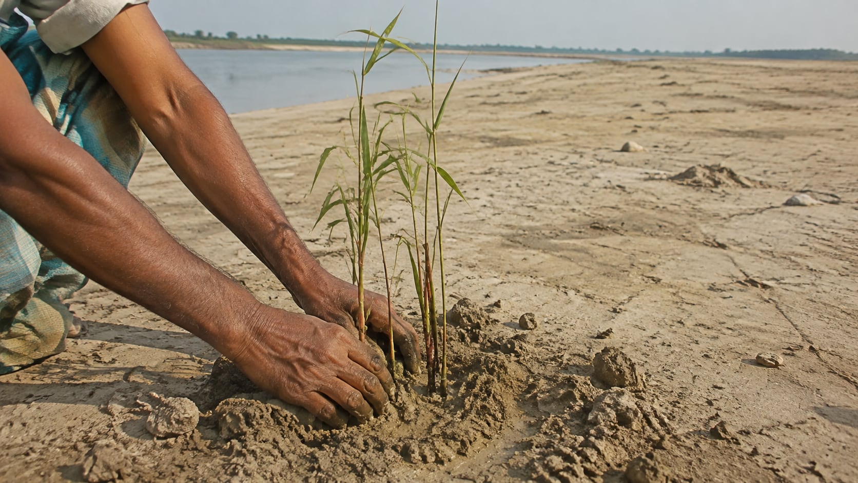 El proyecto comenzó con algunas plantas de bambú. (Imagen ilustrativa generada con IA)