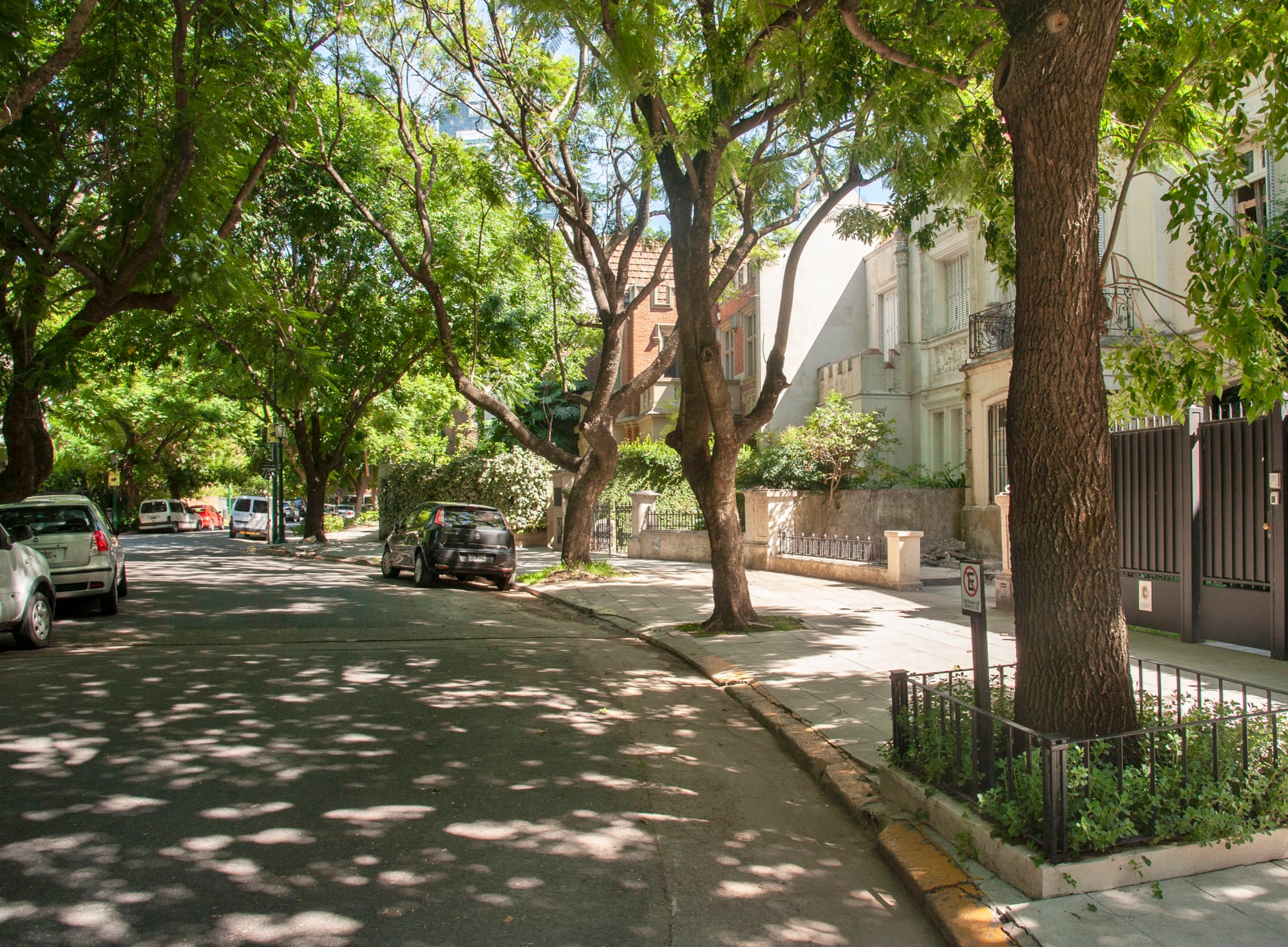 Las coquetas calles de Barrio Parque