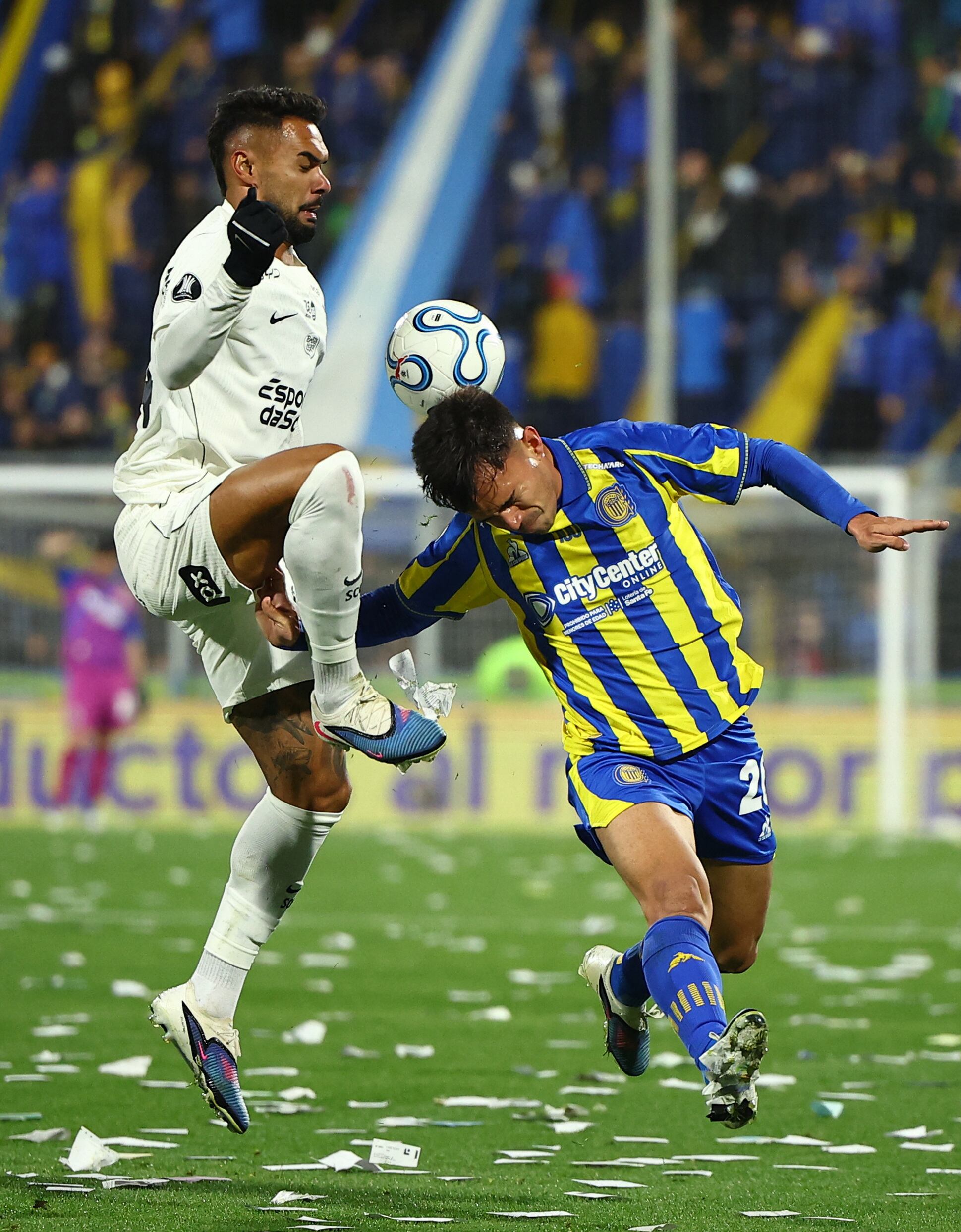 R. Central vs Corinthians por los octavos de final de la Copa Libertadores del 2026.