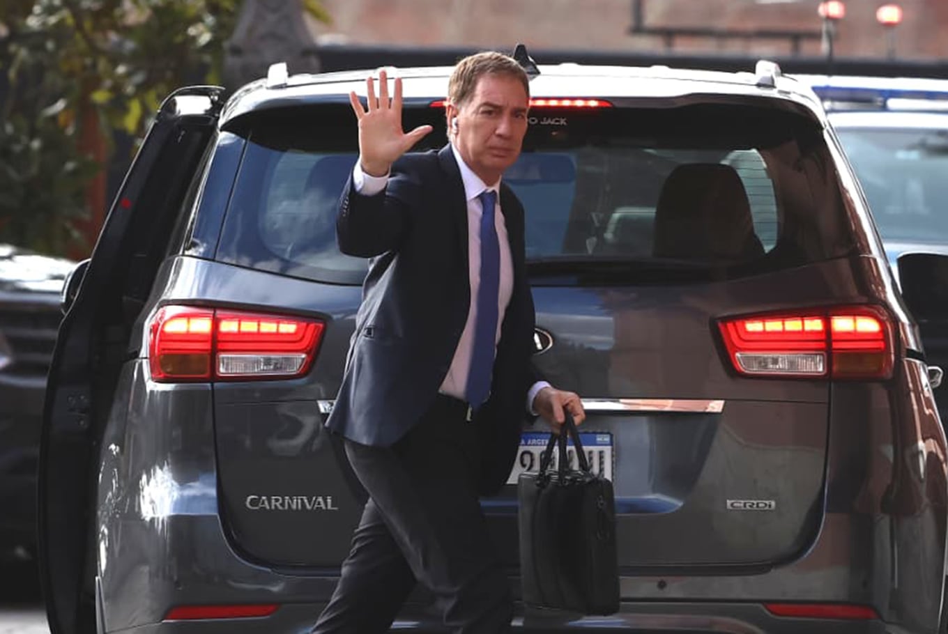El jefe de Gabinete, Diego Santilli