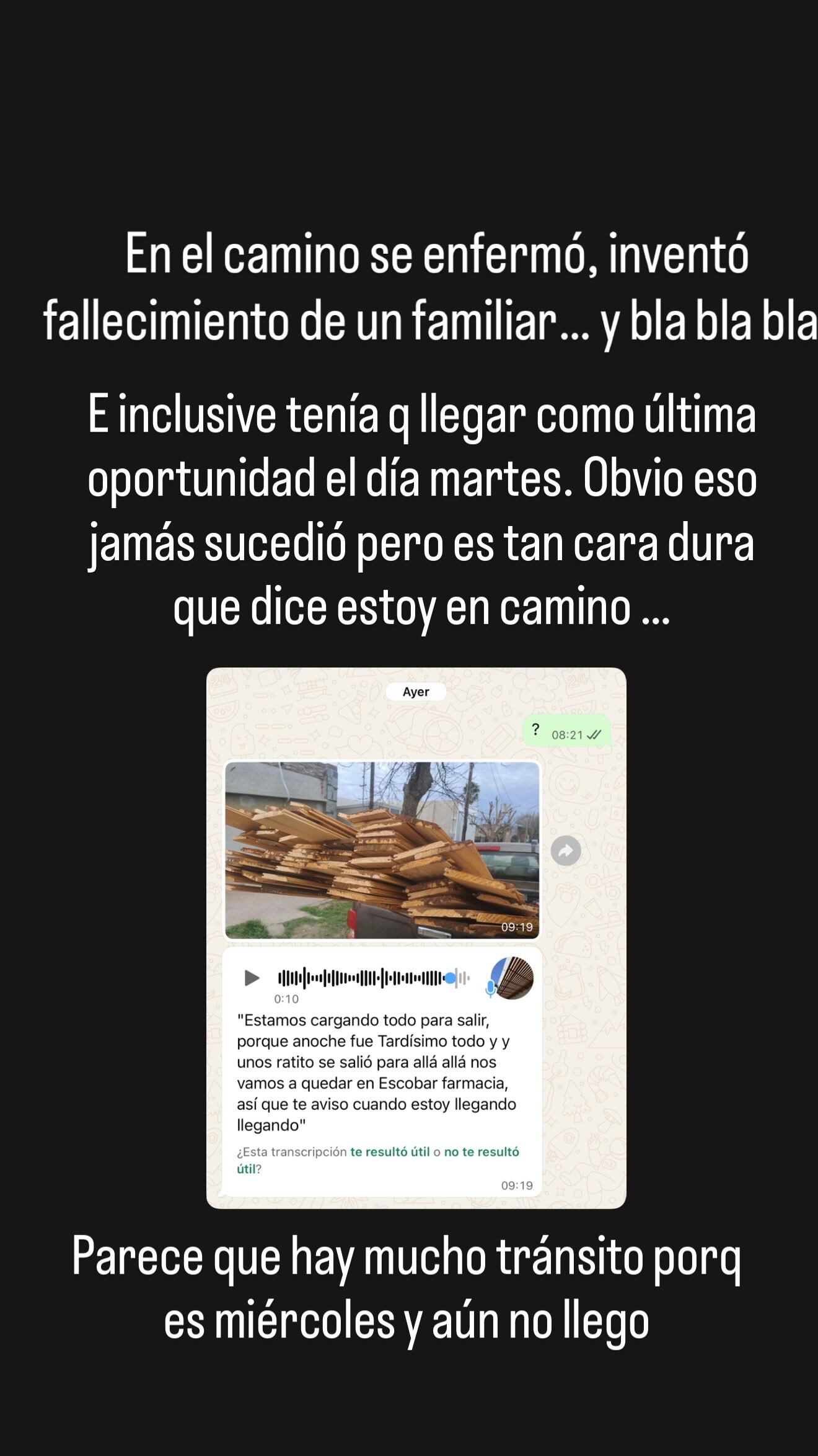 Cinthia Fernández expuso las conversaciones de WhatsApp. (Foto: Instagram/cinthia_fernandez_)