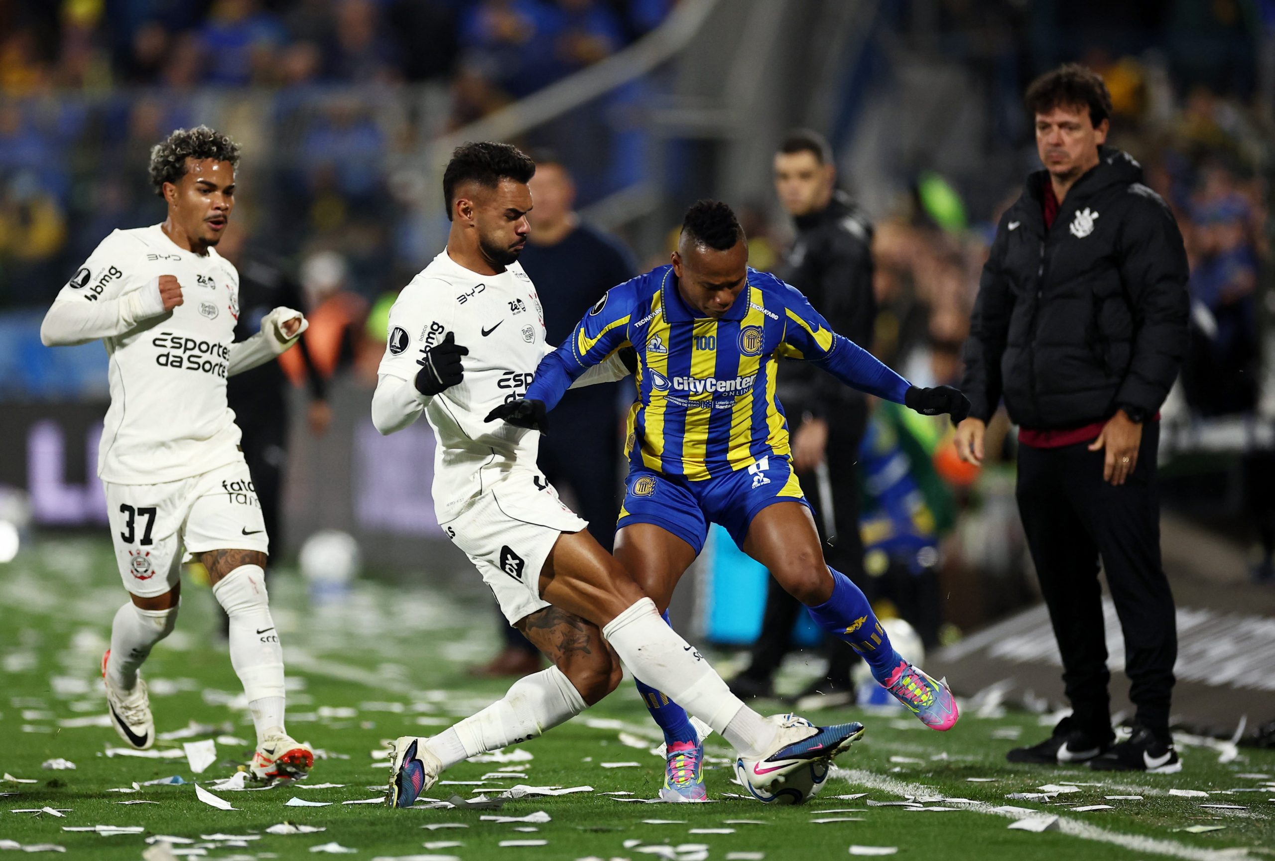 R. Central vs Corinthians por los octavos de final de la Copa Libertadores del 2026.