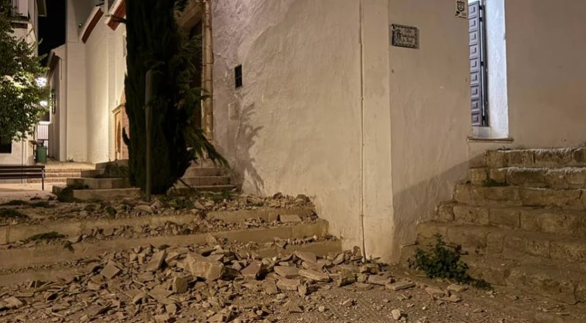 Las imágenes más impactantes del sismo de magnitud 5,2 que sacudió el sur de España y provocó destrozos en Granada