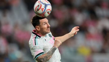 Con un gol de Lionel Messi, Inter Miami le gana 2-1 a Atlético San Luis en su debut en la Leagues Cup