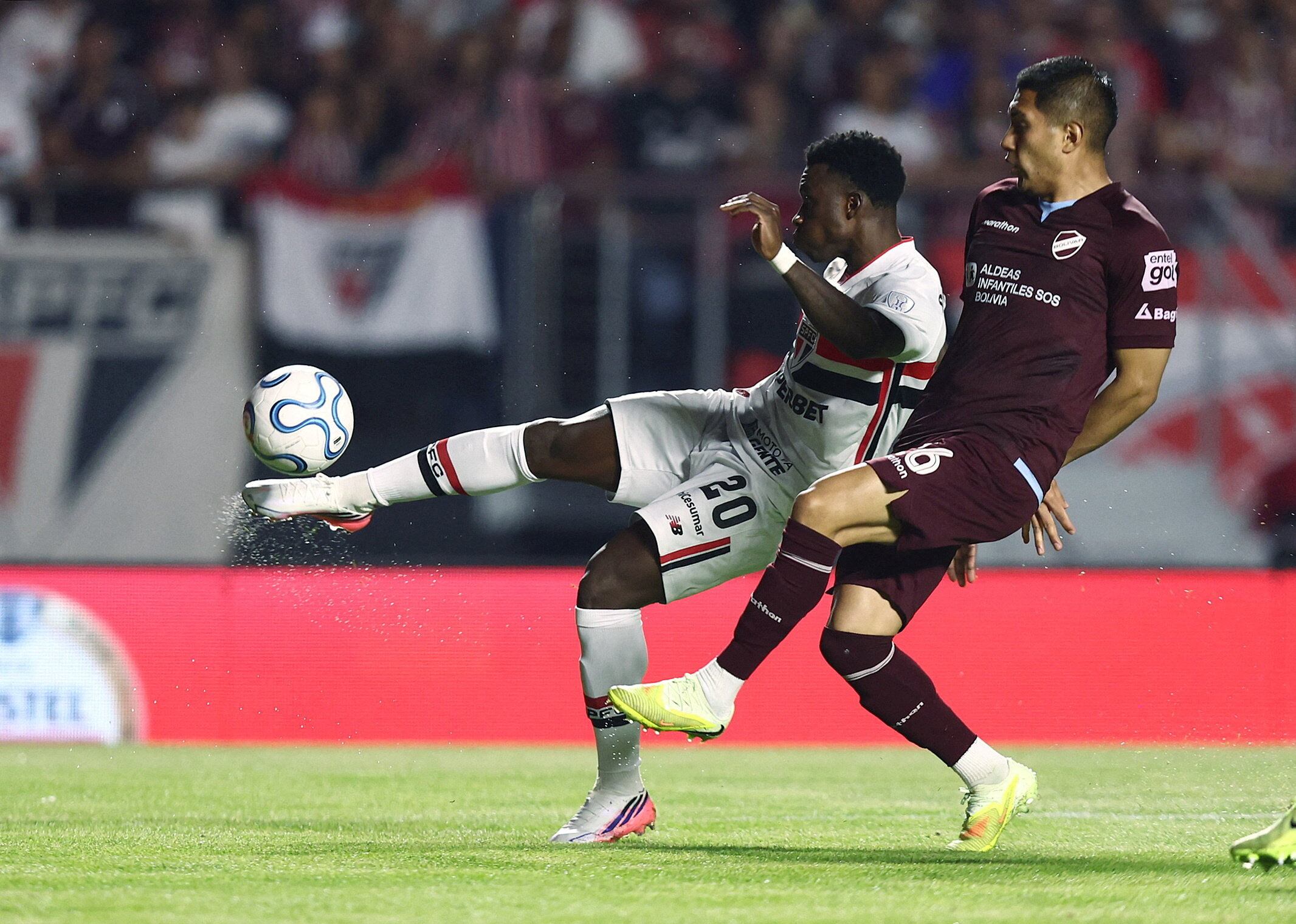 São Paulo vs Bolívar por los octavos de final de la Copa Sudamericana del 2026.