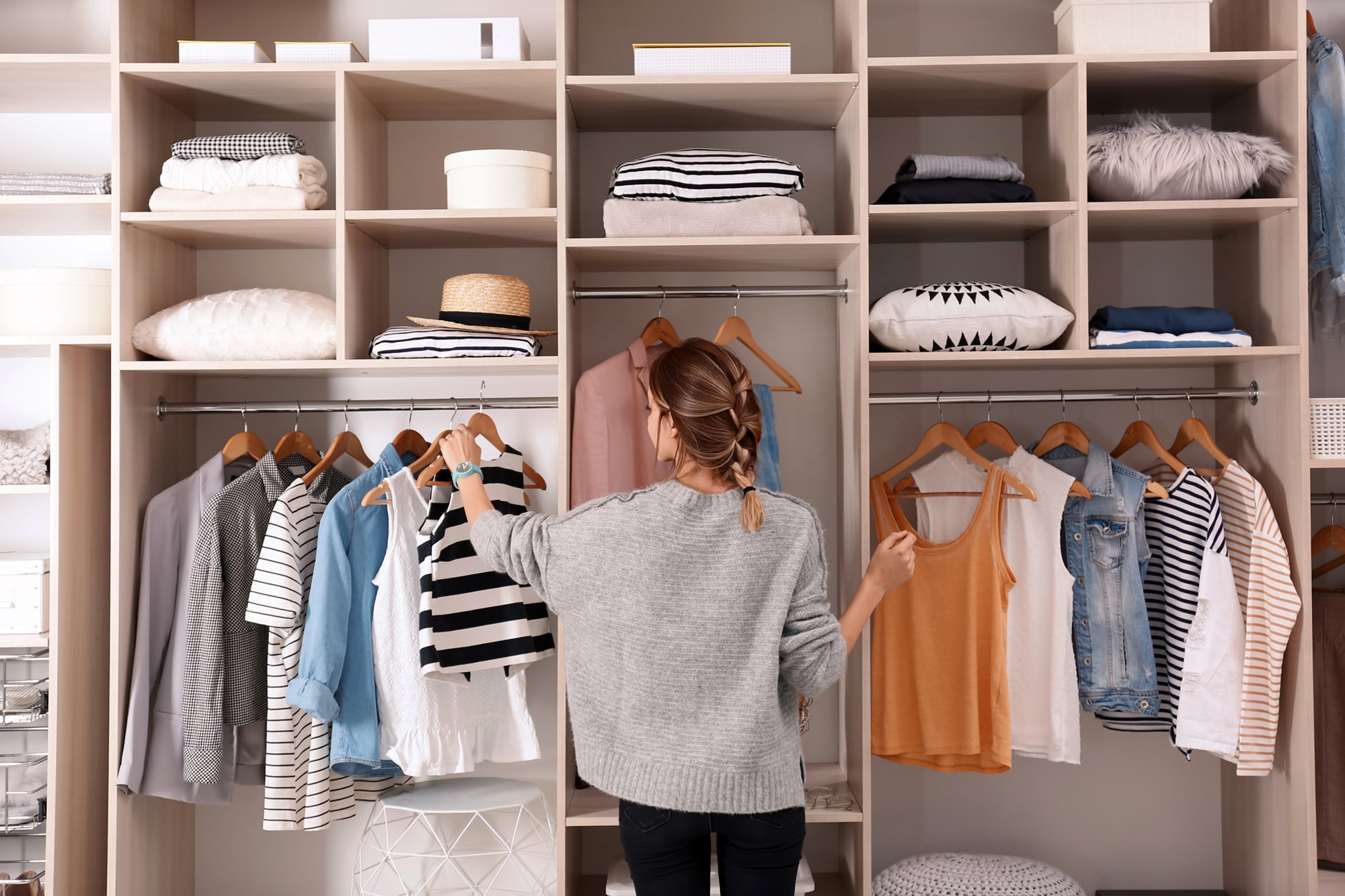 Para los restauradores, la ropa funciona como algo cercano a un regulador