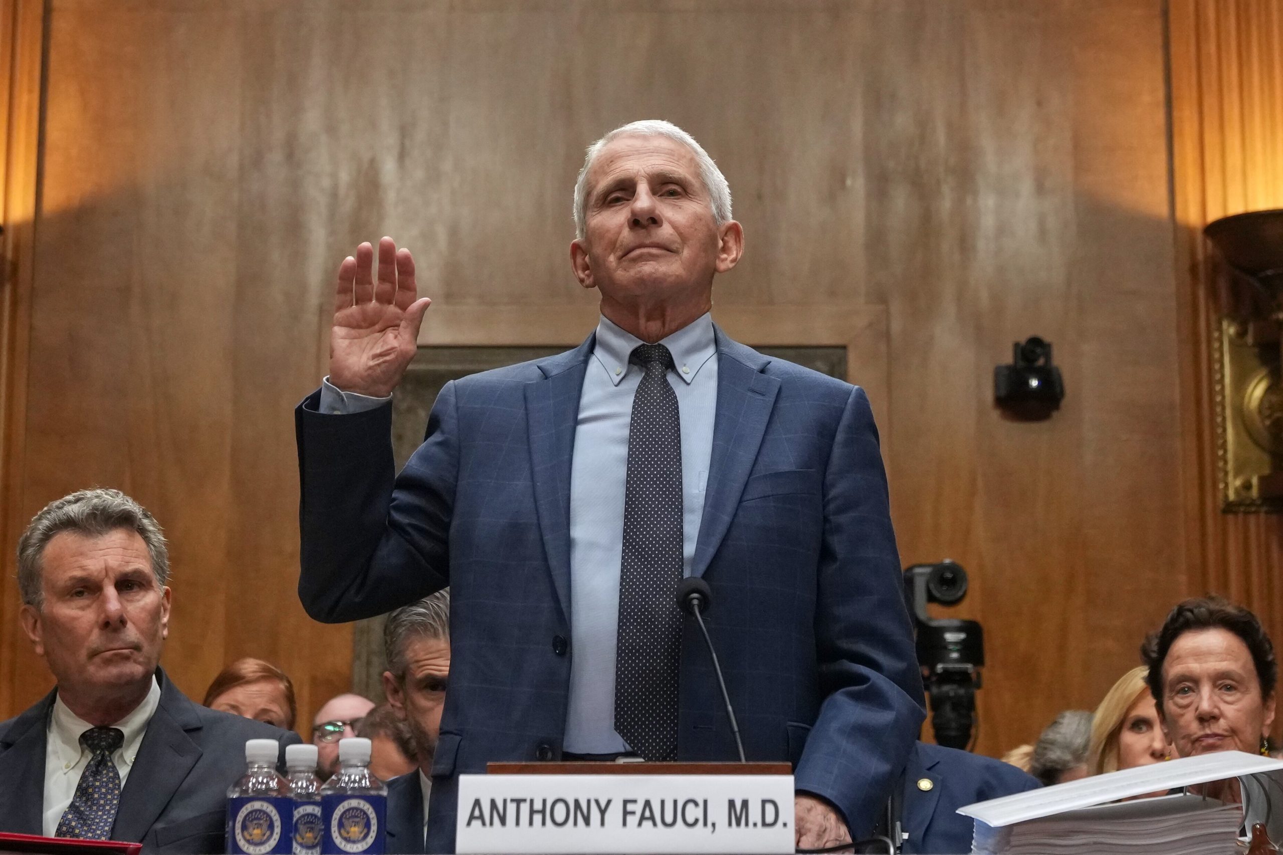 El doctor Anthony Fauci en el Congreso en Washington, el 29 de julio del 2026. (AP foto/Allison Robbert)