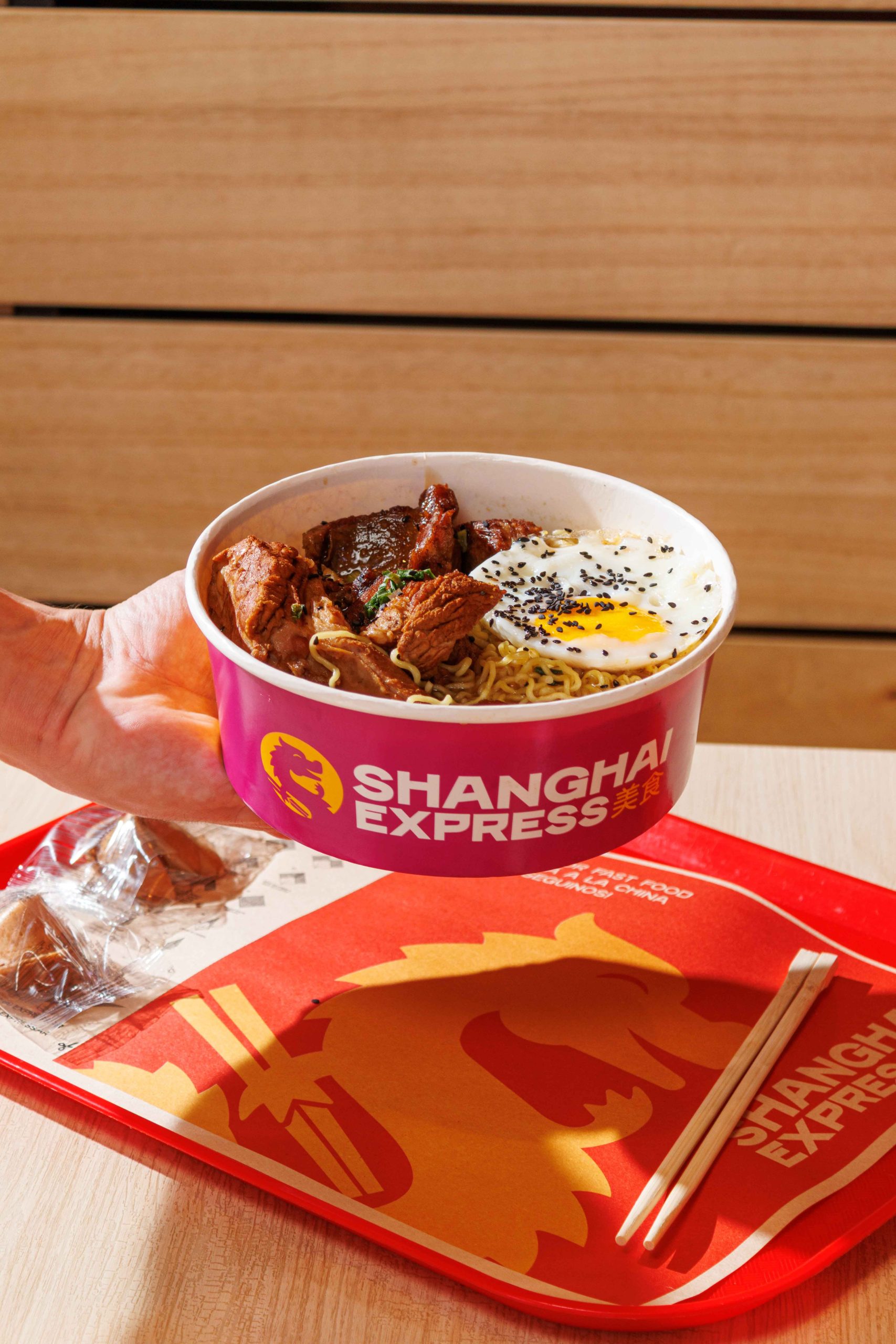 Ramen de Shanghai Express.