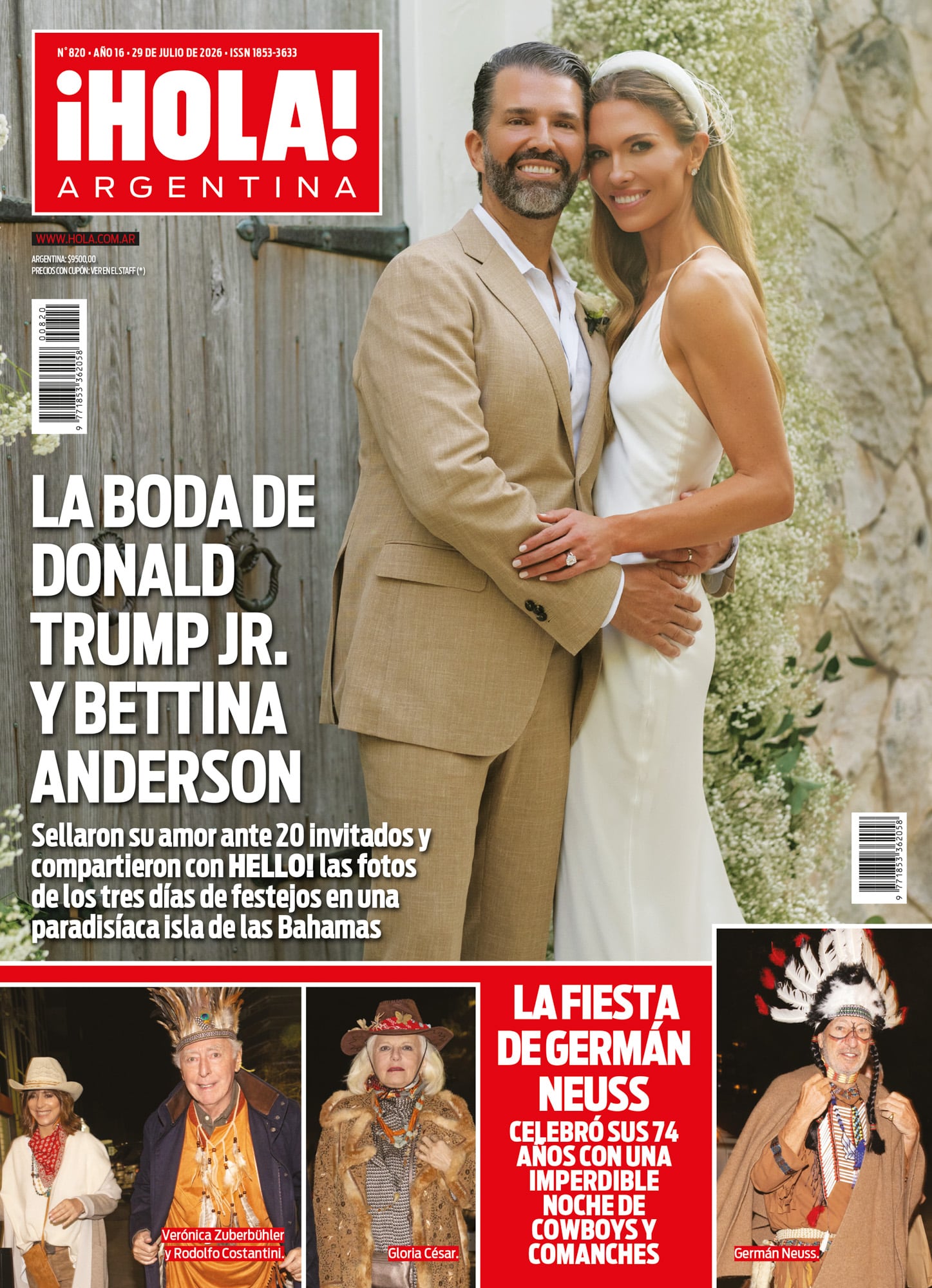 La tapa de revista ¡Hola! de esta semana
