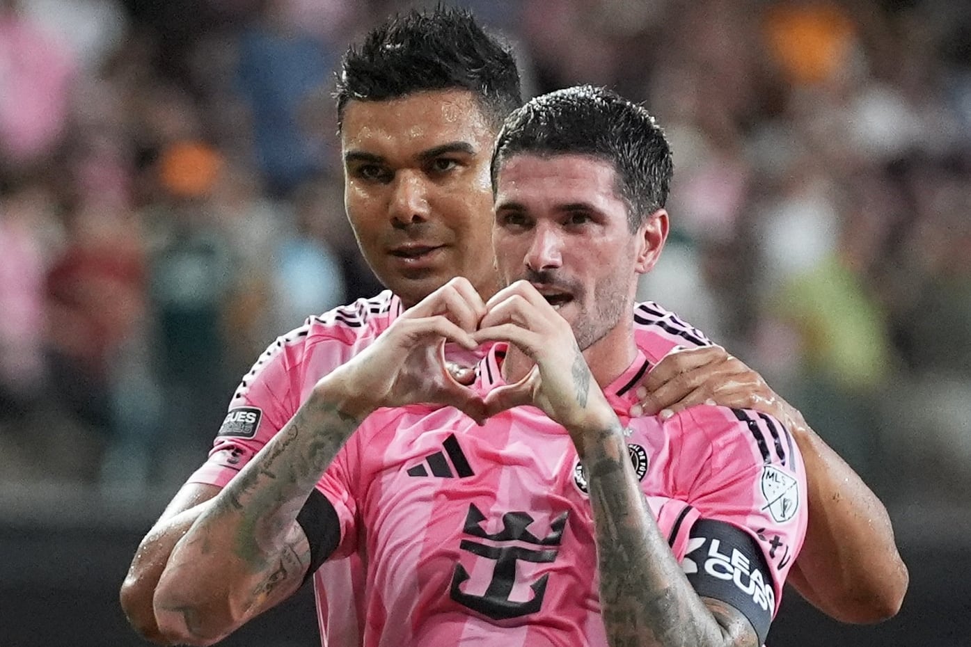 El homenaje de Rodrigo De Paul para su amigo Lionel Messi en el festejo de gol con Inter Miami