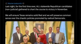 Greg Abbott, sobre las elecciones de noviembre: “Nos aseguraremos de que Texas siga siendo sólidamente republicano”