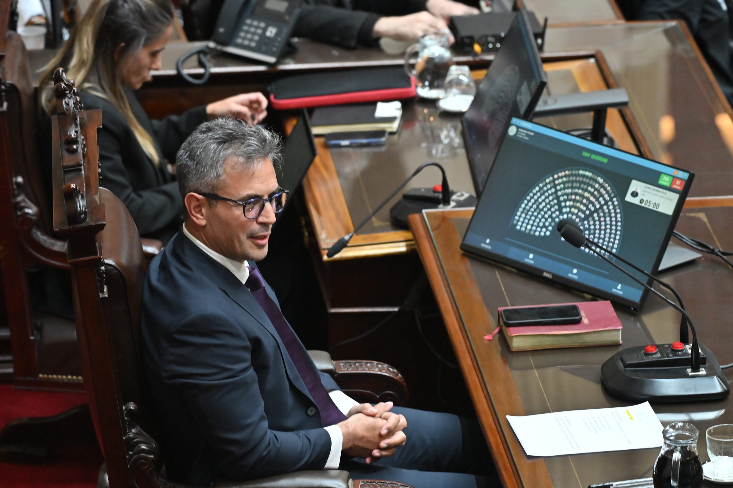 Martín Menem, presidente de la Cámara de Diputados. (Foto: Cámara de Diputados/Gustavo Molfino).