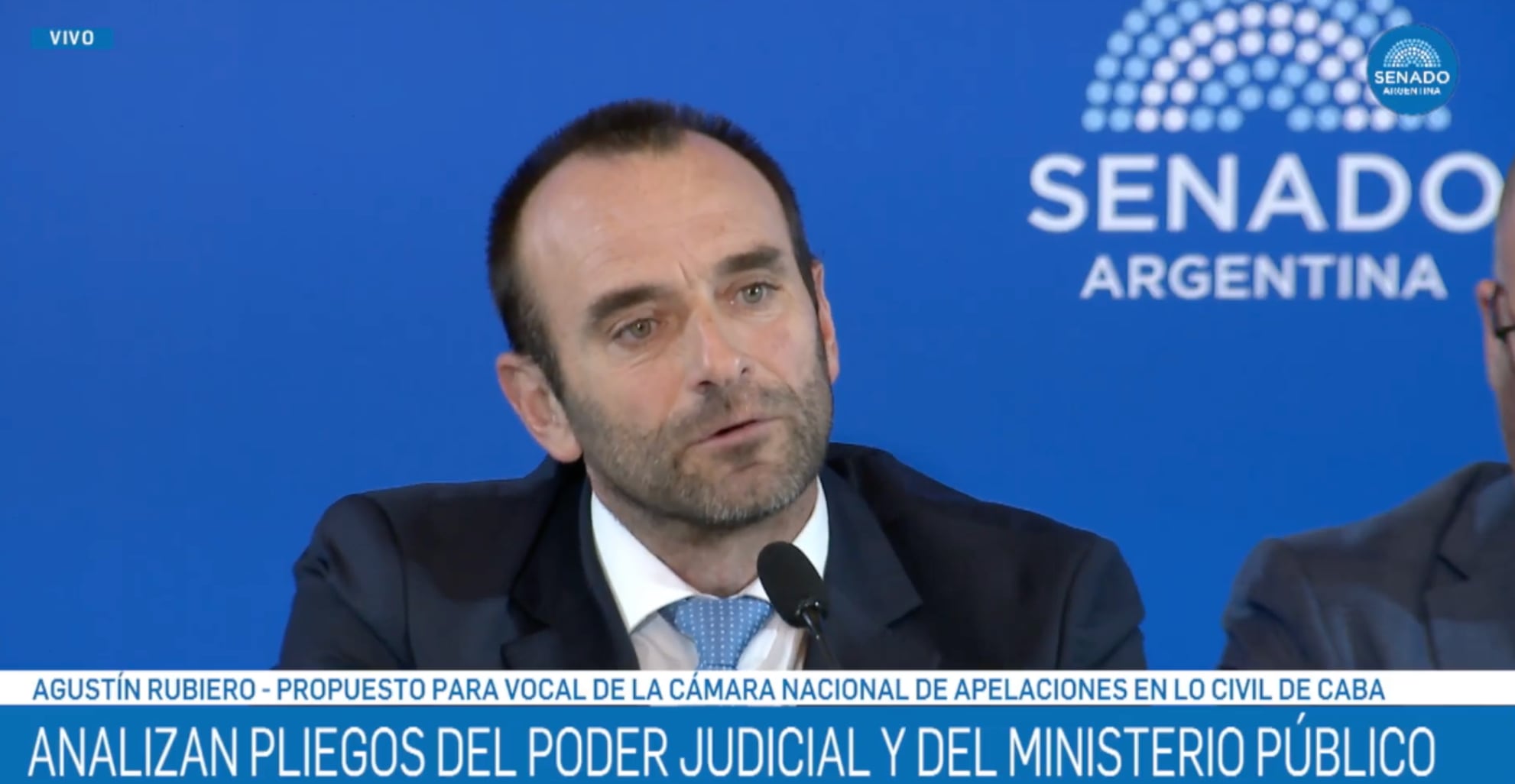 Agustín Rubiero también concursaba para otros cargos.