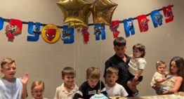 Cami Homs mostró la fiesta de cumpleaños que le organizó a su hijo y los fans apuntaron contra Rodrigo De Paul por su ausencia