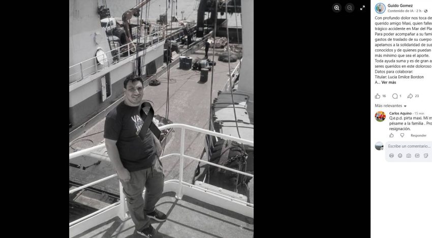 “Perdimos a una gran persona”: la desgarradora despedida de los amigos del hombre que murió atropellado en Mar del Plata