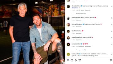 Lionel Messi publicó una carta tras la muerte de su padre Jorge: qué dice el texto completo