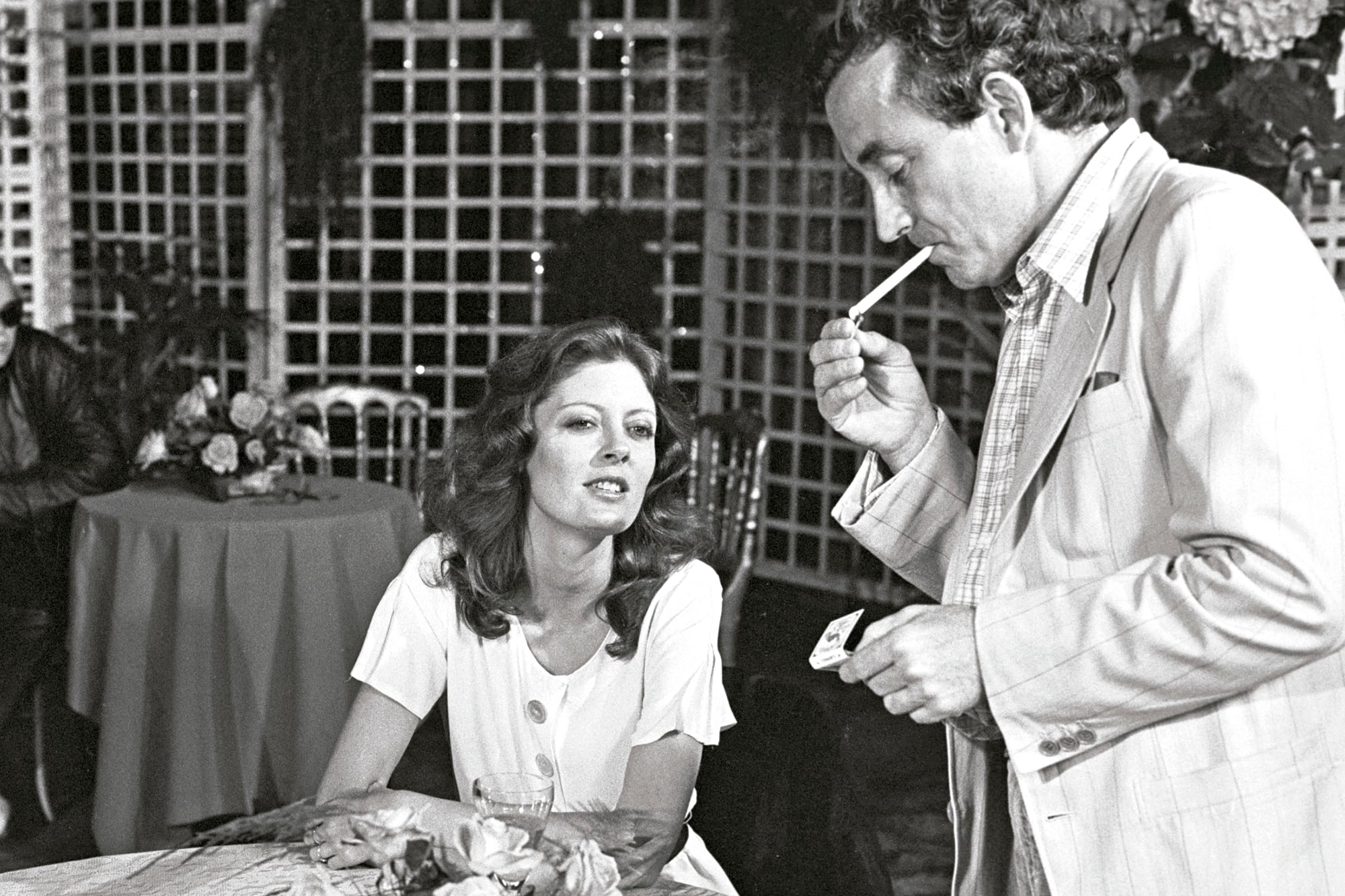 En 1978, durante el rodaje de Pretty Baby, dirigida por Louis Malle, con quien estuvo tres años