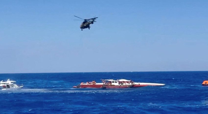 Al menos ocho muertos tras el naufragio de un barco con 267 personas frente al norte de Chipre