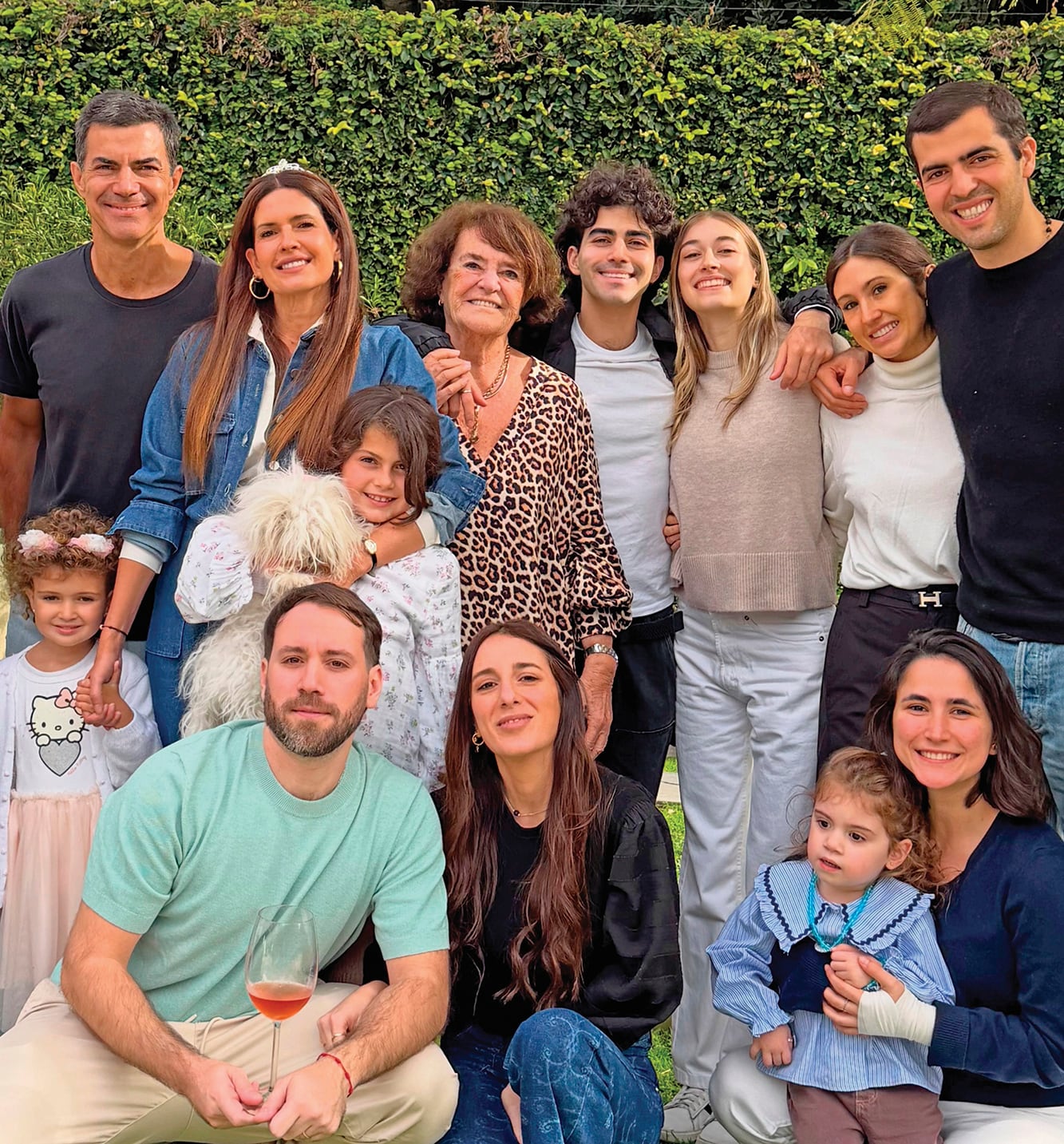 Una reunión familiar coronó un fin de semana muy especial