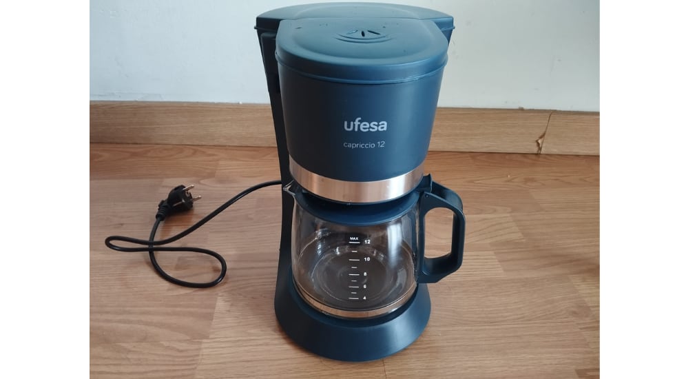 Cafetera de goteo de Ufesa.