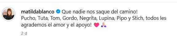 El descargo de la panelista Matilda Blanco luego de la fuerte pelea que tuvo con la diputada Karen Reichardt