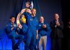 Luca Parmitano, piloto de la misión Artemis III al ser presentado: “Espero tener algo italiano en el menú”
