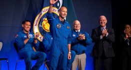 Luca Parmitano, piloto de la misión Artemis III al ser presentado: “Espero tener algo italiano en el menú”