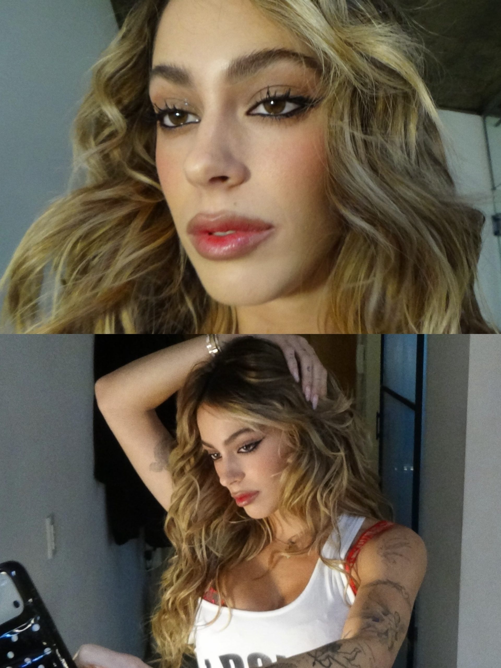 Tini Stoessel con un look audaz (Foto: @tinistoessel)