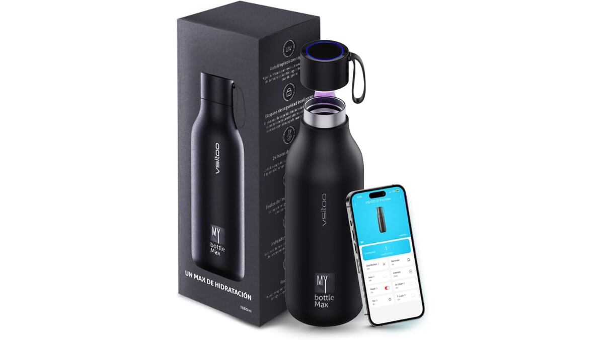 Botella de agua inteligente My Bottle Max.