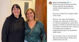 El posteo de Pitty La Numeróloga a la víctima del femicidio en Villa Devoto: “Deseo que tu alma encuentre la paz que te quitaron”