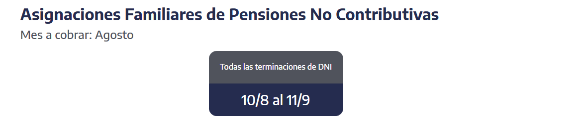 Quiénes cobran hoy las asignaciones familiares de PNC. (Foto: ANSES)