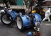 Se inundaron varias calles en Caballito por un arreglo de AySA: hay corte de tránsito