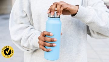 He probado varias botellas inteligentes autolimpiables y esta es la mejor