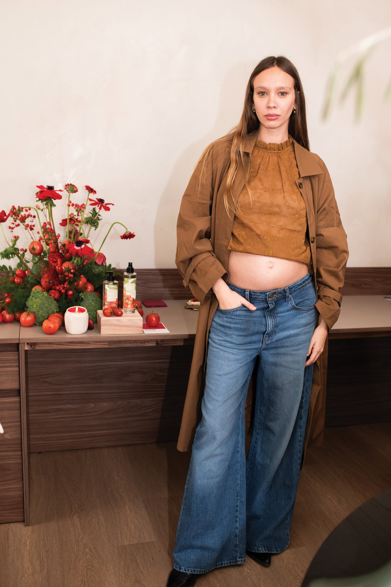 La modelo argentina Moira Berntz, feliz con su embarazo