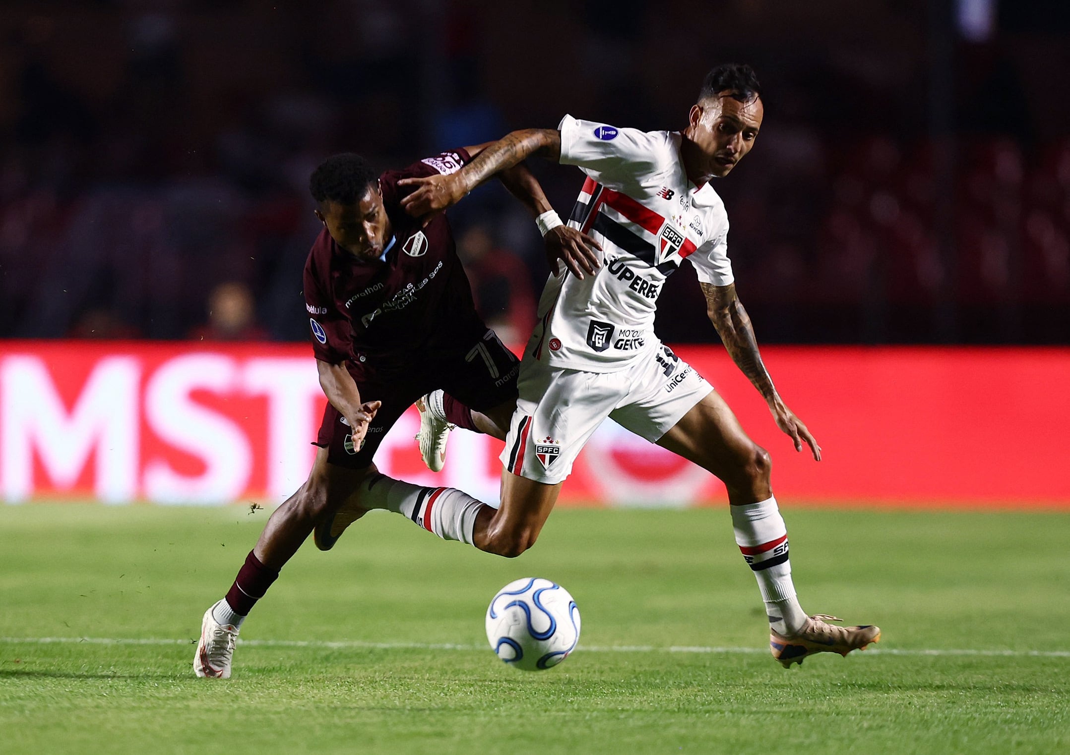 São Paulo vs Bolívar por los octavos de final de la Copa Sudamericana del 2026.