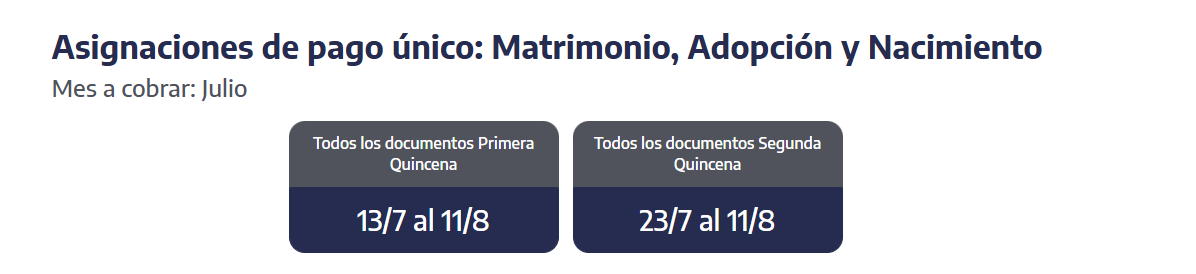 Quiénes reciben hoy las asignaciones de pago único (Foto: ANSES)