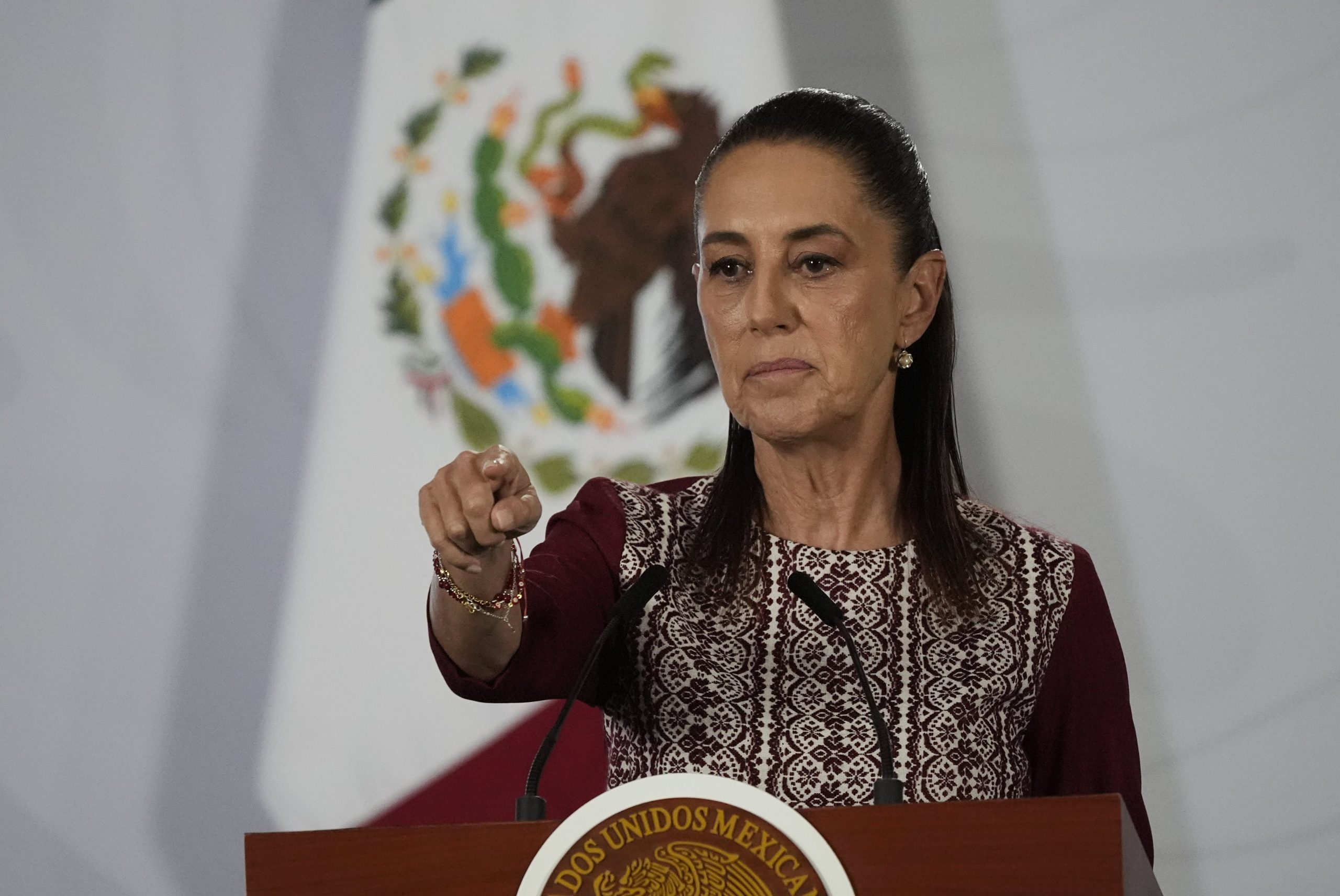 La presidenta mexicana Claudia Sheinbaum