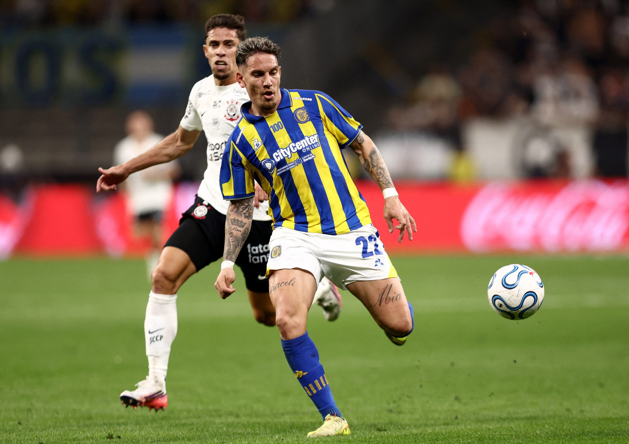 Corinthians vs R. Central por los octavos de final de la Copa Libertadores del 2026.