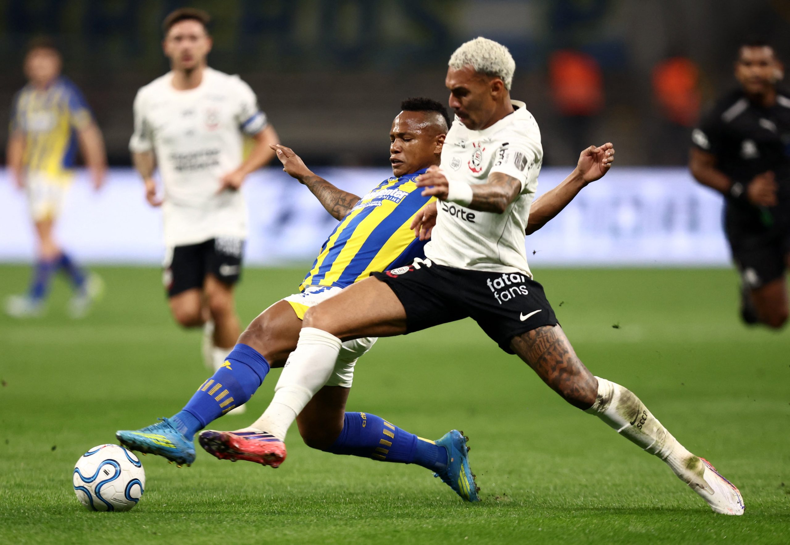 Corinthians vs R. Central por los octavos de final de la Copa Libertadores del 2026.